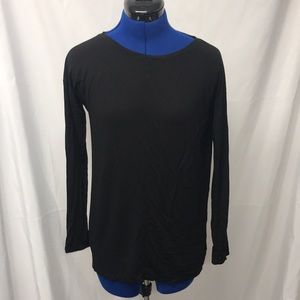 Willi Smith Black Knit Top
